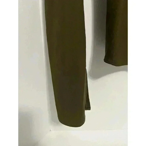 Zara Olive Green Long Sleeve Shirt - Picture 3 of 10